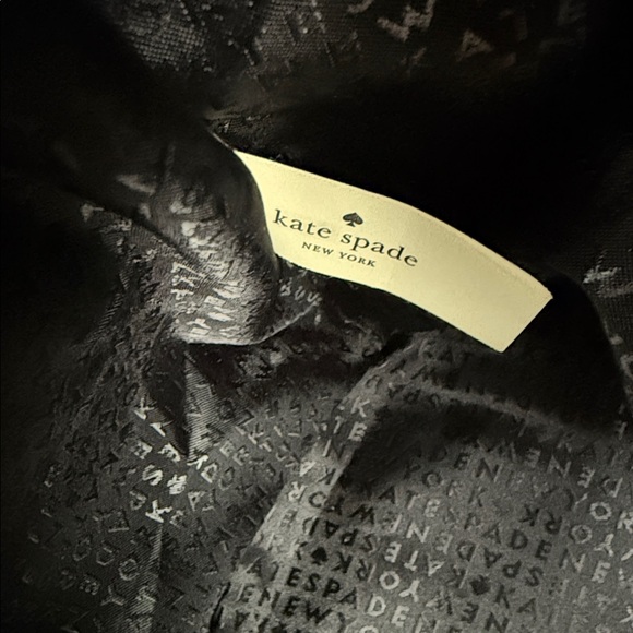 Kate Spade Classic Black Nylon Duffle Weekend Bag - Picture 12 of 13